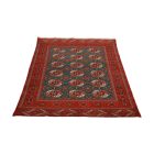 Iranian carpet Turkhmen 116x160 handmade persian carpet