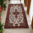 Tabriz rug 80x214 iranian handmade wool carpet