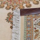 Large carpet Moud 246x248 handmade iranian carpet for Living room