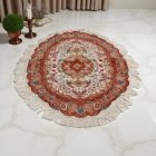 Round Carpet Tabrizi 97x152 Persian handmade carpet