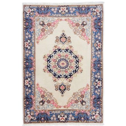 Iranian carpet Yazd 100x147 handmade persian carpet