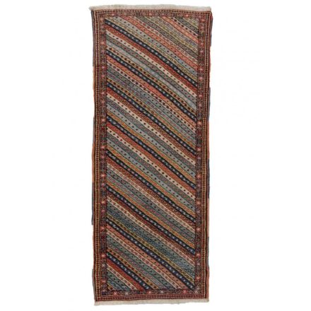 Iranian carpet Heriz 75x190 handmade persian carpet