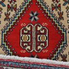Persian runner rug Abadeh 74x187 handmade iranian carpet for hallway