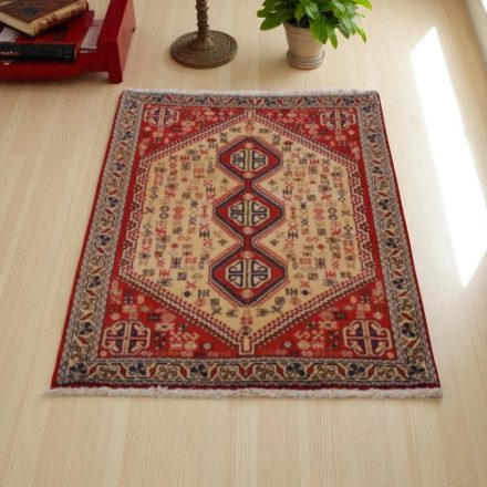 Iranian carpet Abadeh 76x124 handmade persian carpet
