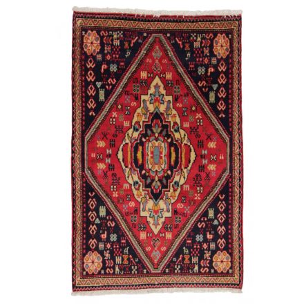 Iranian carpet Abadeh 74x120 handmade persian carpet