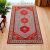 Iranian carpet Abadeh 64x143 handmade persian carpet