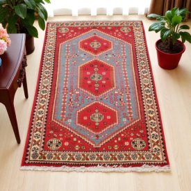 Iranian carpet Abadeh 67x138 handmade persian carpet