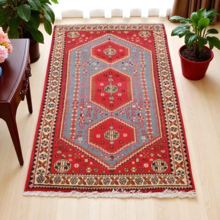 Iranian carpet Abadeh 67x138 handmade persian carpet