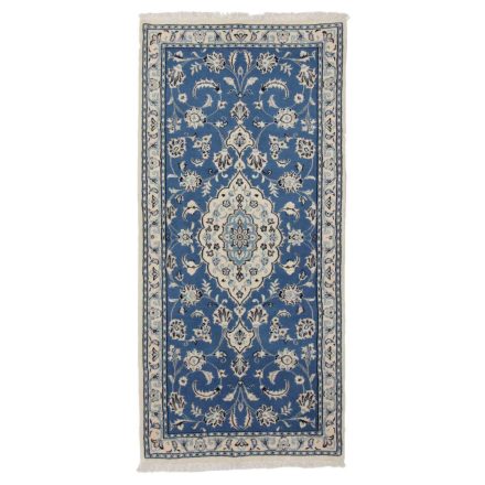 Iranian carpet Nain 66x146 handmade persian carpet