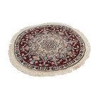 Round Carpet Nain 73x74 Persian handmade carpet