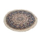 Round Carpet Nain 76x78 Persian handmade carpet