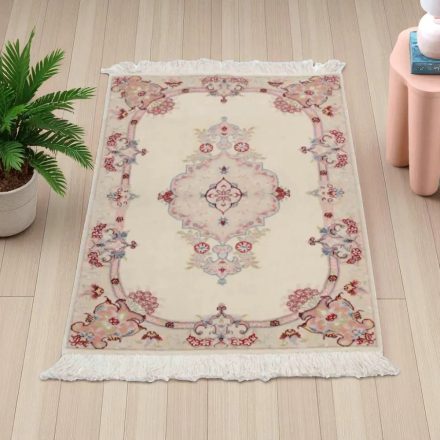 Iranian carpet Tabrizi 59x96 handmade persian carpet