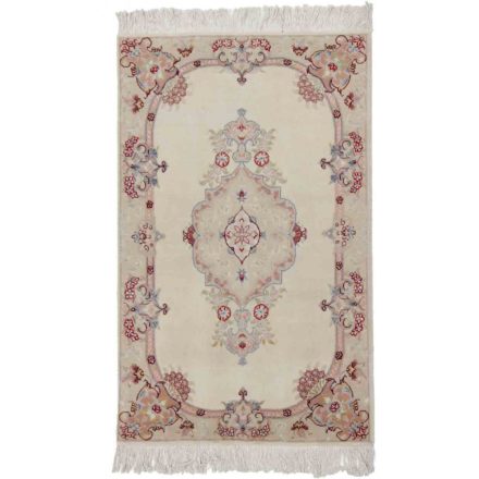 Iranian carpet Tabrizi 59x96 handmade persian carpet