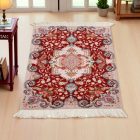 Iranian carpet Tabrizi 60x87 handmade persian carpet