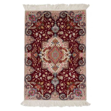 Iranian carpet Tabrizi 60x87 handmade persian carpet