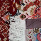 Iranian carpet Tabrizi 60x87 handmade persian carpet
