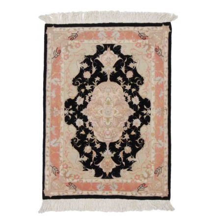 Iranian carpet Tabrizi 63x87 handmade persian carpet