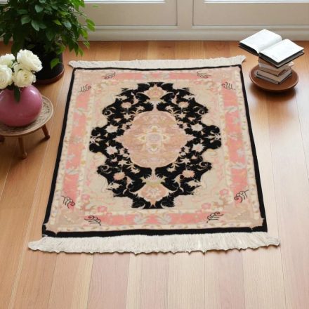 Iranian carpet Tabrizi 63x87 handmade persian carpet