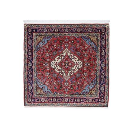 Iranian carpet Hamadan 103x107 handmade persian carpet
