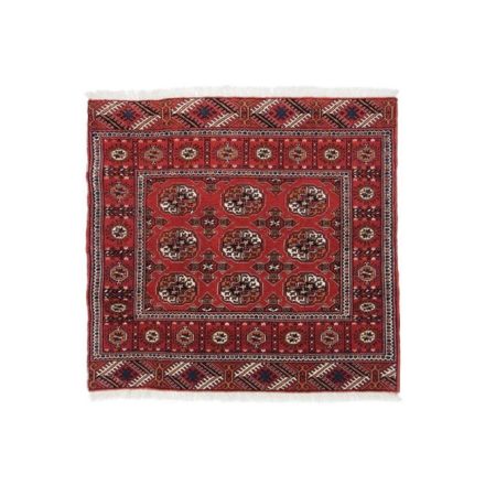 Iranian carpet Turkhmen 100x106 handmade persian carpet