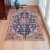 Iranian carpet Isfahan 96x161 handmade persian carpet