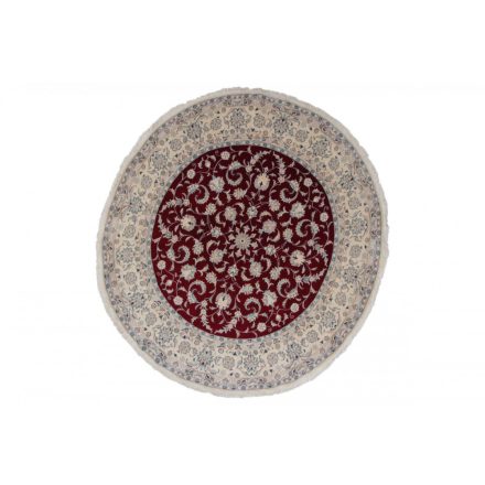 Round Carpet Nain 192x208 Persian handmade carpet