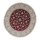 Round Carpet Nain 192x208 Persian handmade carpet