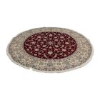 Round Carpet Nain 192x208 Persian handmade carpet