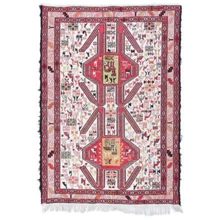 Kelim carpet 100x143 hand woven iranian carpet for Living room or Bedroom