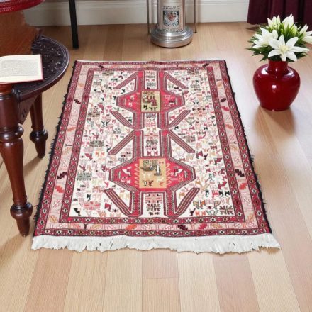 Kilim carpet 100x143 hand woven iranian carpet for Living room or Bedroom