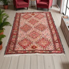 Kilim carpet 119x189 hand woven iranian carpet for Living room or Bedroom