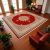 Large rug Moud 246x248 handmade iranian carpet for Living room