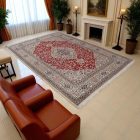 Nain rug 199x295 handmade persian carpet for the living room