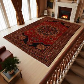 Iranian carpet Koliai 197x278 handmade persian carpet