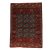 Iranian carpet Turkmen 114x156 handmade persian carpet