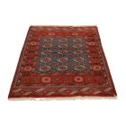 Iranian carpet Turkmen 114x156 handmade persian carpet