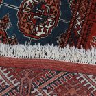 Iranian carpet Turkmen 114x156 handmade persian carpet