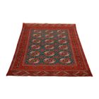 Iranian carpet Turkhmen 143x195 handmade persian carpet