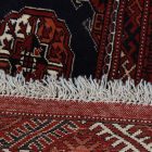 Iranian carpet Turkhmen 143x195 handmade persian carpet