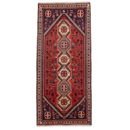 Iranian carpet Abadeh 65x144 handmade persian carpet