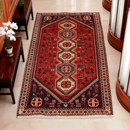 Iranian carpet Abadeh 65x144 handmade persian carpet