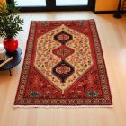 Iranian carpet Abadeh 77x136 handmade persian carpet