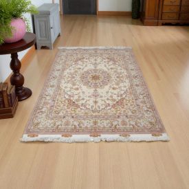 Iranian carpet Tabrizi 145x206 handmade persian carpet