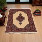 Iranian carpet Moud 82x121 handmade persian carpet