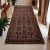 Iranian rug Hamadan 101x299 iranian handmade wool carpet