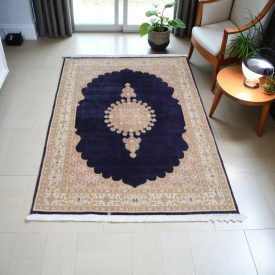Iranian carpet Moud 102x160 handmade persian carpet