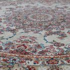 Round Carpet cream Medalion 100x100 Exclusive acrylic Persian rug