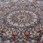 Round Carpet cream Medalion 100x100 Exclusive acrylic Persian rug