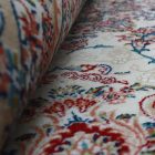Round Carpet cream Medalion 100x100 Exclusive acrylic Persian rug