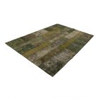 Design carpet green Vintage 164x245 living room carpet